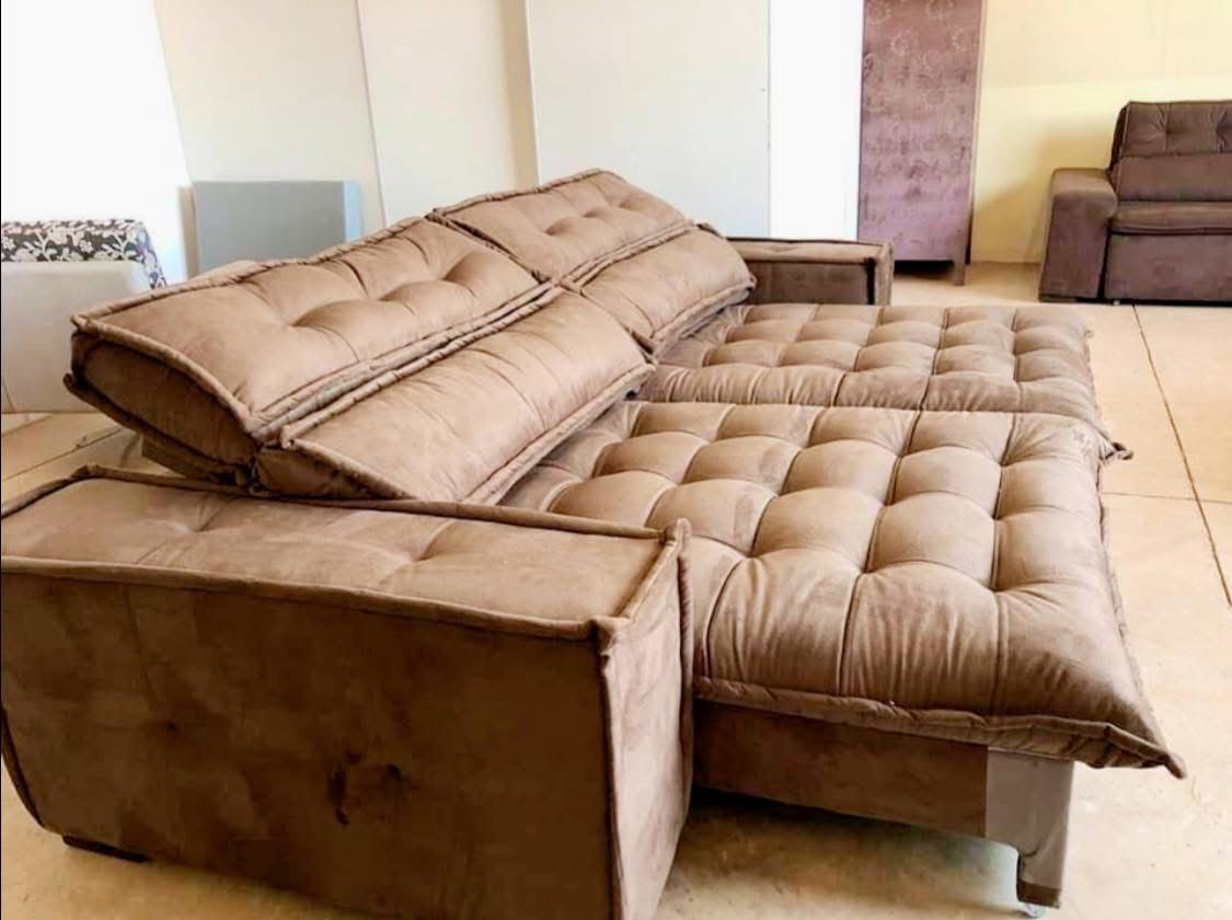 Sofá Linha Super Forte Carlos Projetista em ambiente residencial